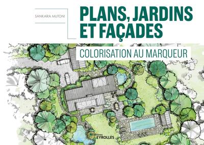 Image de Plans, jardins et façades - Colorisation au marqueur