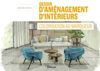 Picture of Dessin d'aménagement d'intérieurs - Colorisation au marqueur