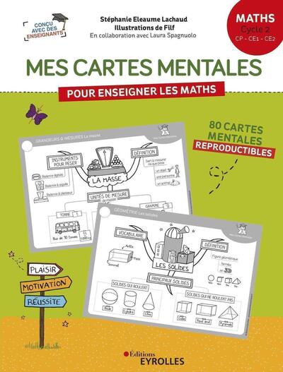 Picture of Mes cartes mentales pour enseigner les maths - Cycle 2 : CP, CE1, CE2