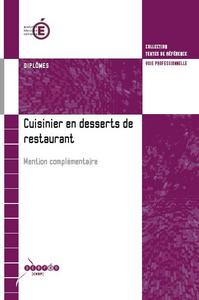 Image de Cuisinier en desserts de restaurant - mention complémentaire