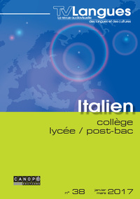 Image de TVLANGUES ITALIEN COLLEGE LYCEE-POSTBAC N 38  2017