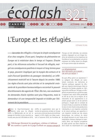 Image de ECOFLASH, N 32 - L'EUROPE ET LES REFUGIES