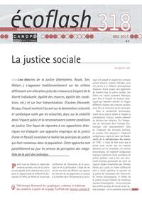 Image de ECOFLASH N 318  MAI 2017 LA JUSTICE SOCIALE