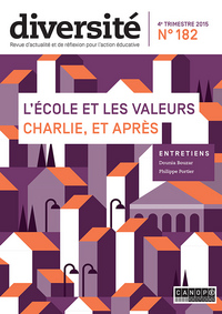 Picture of DIVERSITE 182 : L'ECOLE ET LES VALEURS. CHARLIE ET APRES ?