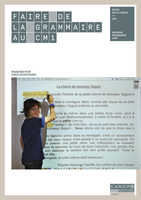 Image de Faire de la grammaire au CM1 - étude de la langue, CM1