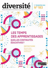Image de DIVERSITE 183 : LES TEMPS DES APPENTISSAGES. QUELLES CONTINUITES EDUCATIVES ?