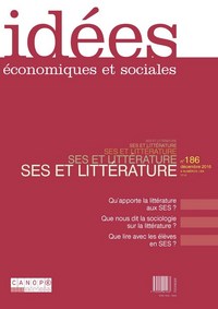 Image de IDEES 186 : SES ET LITTERATURE
