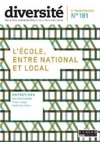 Image de DIVERSITE 181 : L'ECOLE ENTRE LE NATIONAL ET LE LOCAL