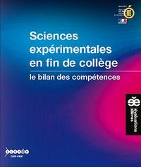 Image de Sciences expérimentales en fin de collège - le bilan des compétences