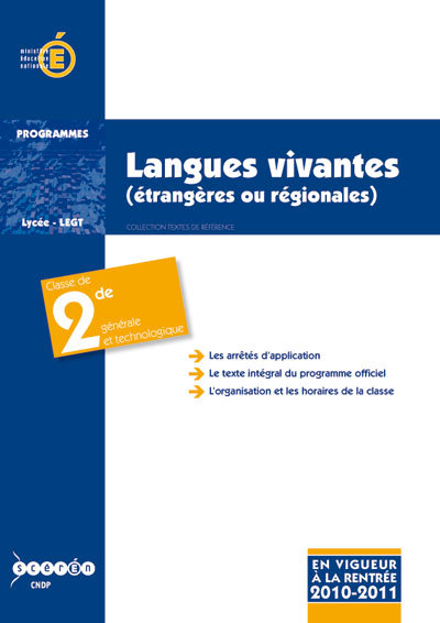 Image de Langues vivantes - étrangères ou régionales