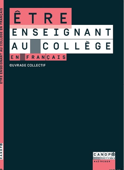 Picture of Être enseignant au collège en français