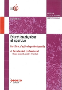 Picture of Éducation physique et sportive - baccalauréat professionnel et certificat d'aptitude professionnelle