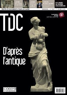 Image de TDC 1087 : D'APRES L'ANTIQUE