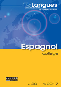 Image de TVLANGUES ESPAGNOL COLLEGE N 39 AVRIL JUIN 2017