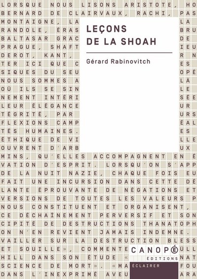 Image de Leçons de la Shoah