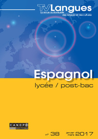 Image de TVLANGUES ESPAGNOL LYCEE POST-BAC N 38  2017