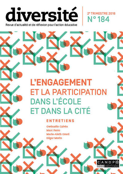 Image de DIVERSITE 184 : L'ENGAGEMENT ET LA PARTICIPATION DANS L'ECOLE ET DANS LA CITE