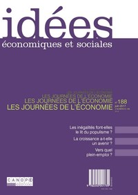 Image de IDEES 188 : LES JOURNEES DE L'ECONOMIE (2016)