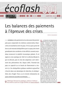 Image de ECOFLASH N 304, JANVIER 2016 LES BALANCES DES PAIEMENTS A L EPREUVE DES CRISES