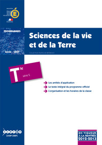 Image de Sciences de la vie et de la Terre - classe terminale de la série S