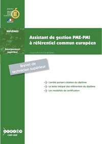 Image de Assistant de gestion PME-PMI à référentiel commun européen - brevet de technicien supérieur