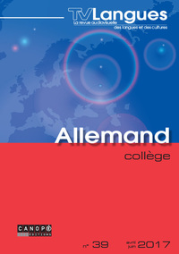 Image de TVLANGUES ALLEMAND COLLEGE N 39 AVRIL  JUIN 2017