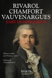 Picture of L'art de l'insolence : Rivarol, Chamfort, Vauvenargues