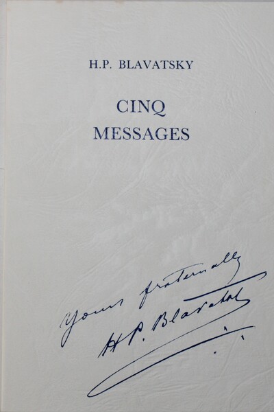 Picture of CINQ MESSAGES