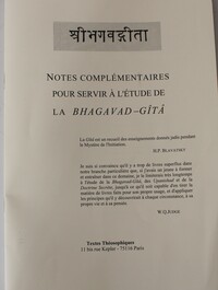 Picture of NOTES COMPLÉMENTAIRES POUR L’ÉTUDE DE LA GÎTÂ
