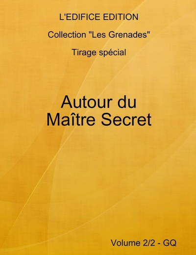 Picture of Autour du Maître Secret - Vol. 2/2 - GQ