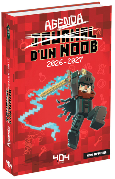 Image de Agenda Journal d'un Noob 2026-2027
