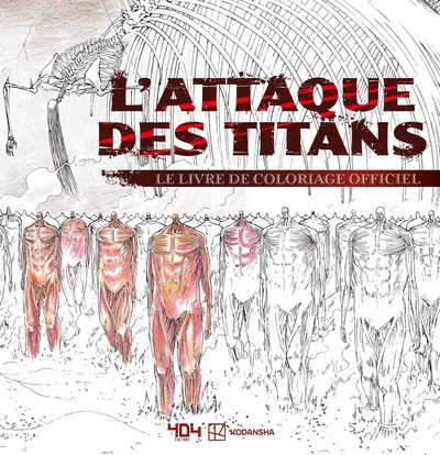 Picture of L'attaque des titans - Le livre de coloriage officiel