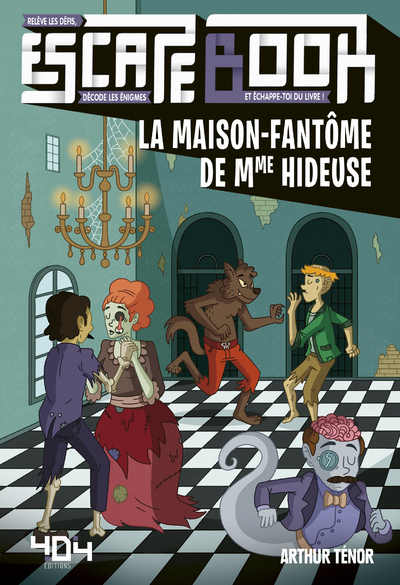 Picture of Escape book - La maison-fantôme de Mme Hideuse