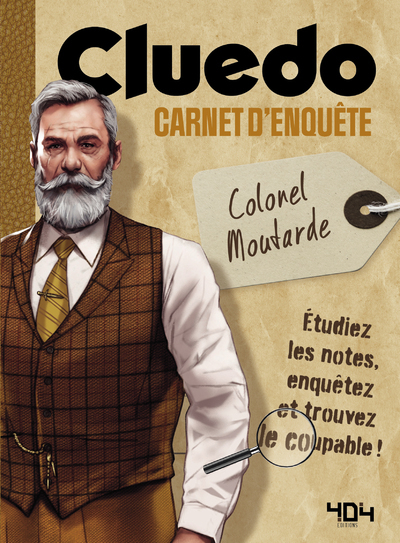 Picture of Cluedo - Le carnet d'enquete du colonel Moutarde
