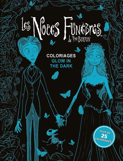Picture of Coloriages fluorescents Les Noces Funèbres de Tim Burton