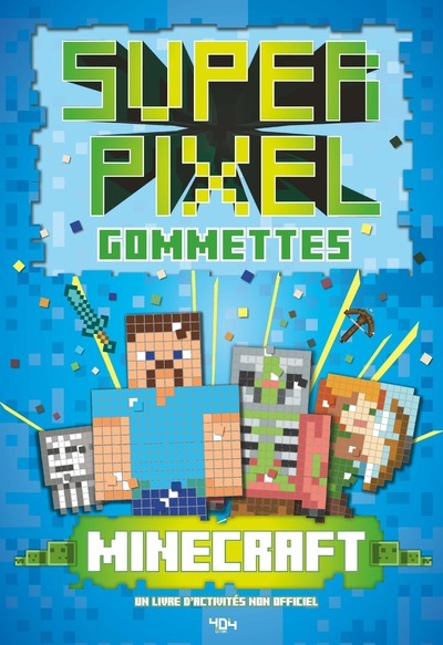 Image de Super Gommettes Pixels Minecraft
