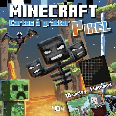 Image de Minecraft - Mes cartes à gratter pixel