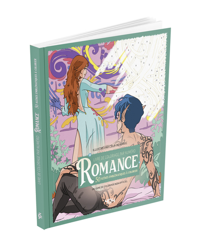 Picture of Coloriages par numéro - Romance et romantasy