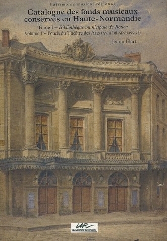 Image de Catalogue des fonds musicaux conservés en Haute-Normandie