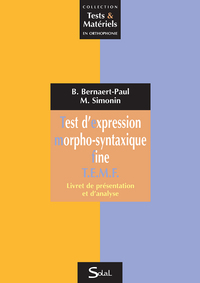 Picture of Test d'expression morpho-syntaxique fine T.E.M.F.