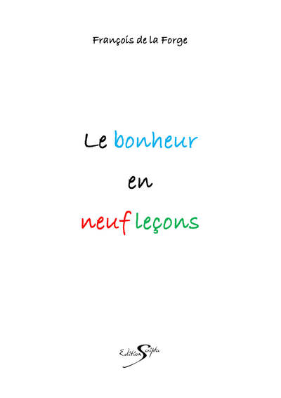 Image de LE BONHEUR EN NEUF LECONS