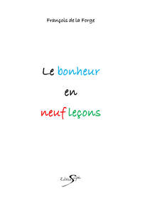 Image de LE BONHEUR EN NEUF LECONS