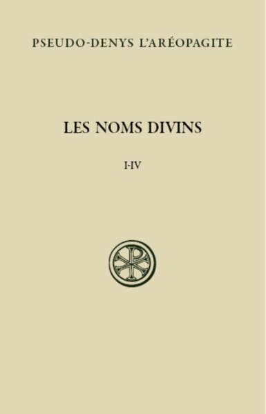 Picture of SC 578 LES NOMS DIVINS CHAPITRE I-IV