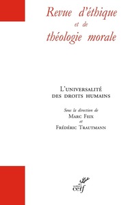 Image de REVUE D'ETHIQUE ET DE THEOLOGIE MORALE - N HORS-SERIE 2022 N 19 - L'UNIVERSALITE DES DROITS HUMAI