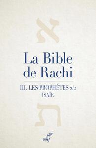 Picture of LA BIBLE DE RACHI - LES PROPHETES 2/2 - TOME 3 LESPROPHETES 2/2. ISAIE