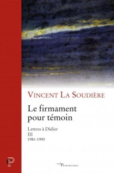 Picture of LE FIRMAMENT POUR TÉMOIN