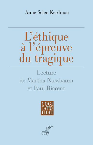 Image de L'éthique à l'épreuve du tragique