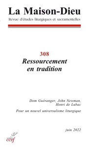 Picture of LA MAISON-DIEU - N 308 RESSOURCEMENT EN TRADITION