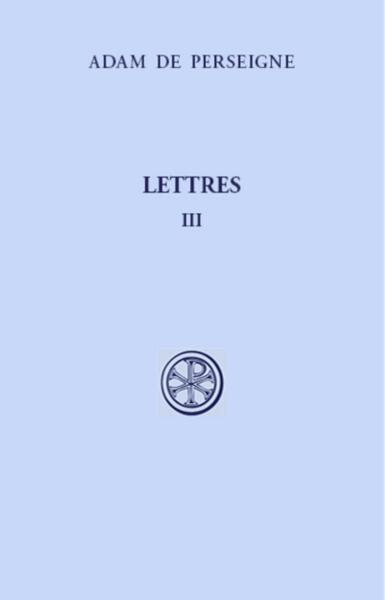 Picture of SC 572 LETTRES - TOME 3
