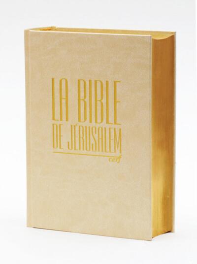 Picture of LA BIBLE DE JERUSALEM - COMPACTE BLANCHE DOREE